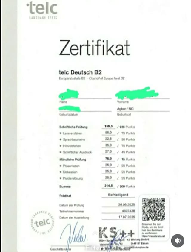 telc Deutsch B2